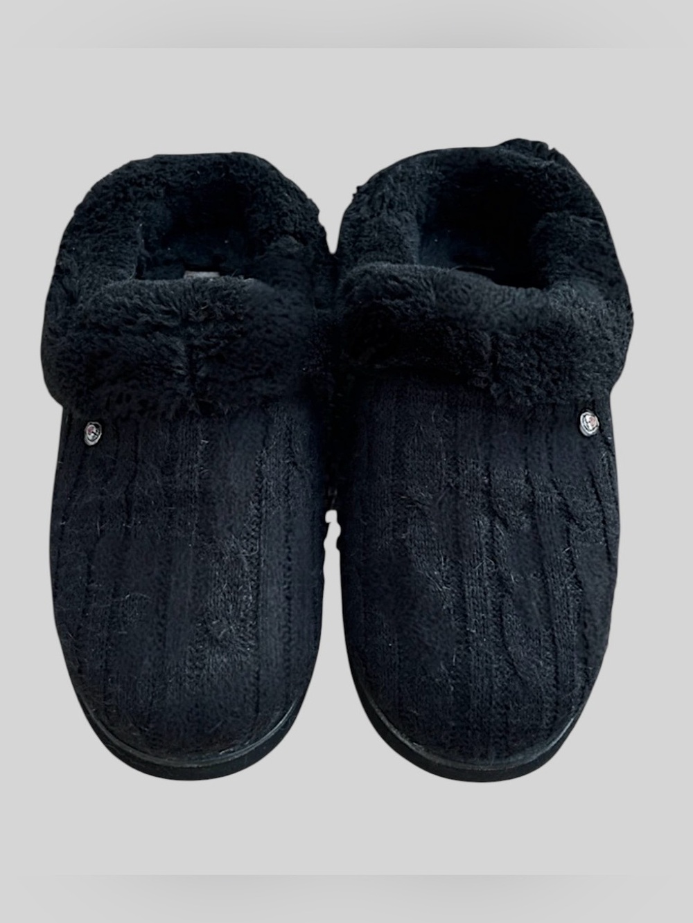 BOBS from Sketchers Women's Fur Trim
Clog Memory Foam Slippers